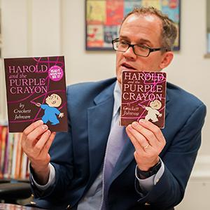 Children's literature expert Philip Nel to publish book exploring 'Harold and the Purple Crayon' legacy Children's literature expert Philip Nel to publish book exploring 'Harold and the Purple Crayon' legacy